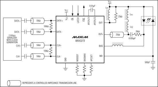 MAX3273: Typical Operating Circuit