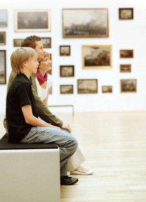 About Samsung landing page : children curious about SAMSUNG