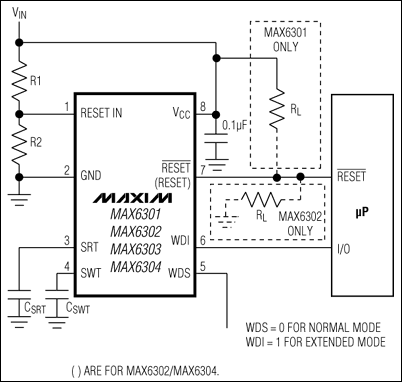 MAX6301MAX6302MAX6303MAX6304͹·